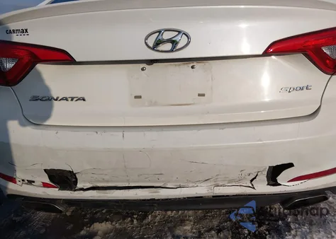 2017 Hyundai Sonata Sport из США, поврежденный, VIN 5NPE34AF6HH546775